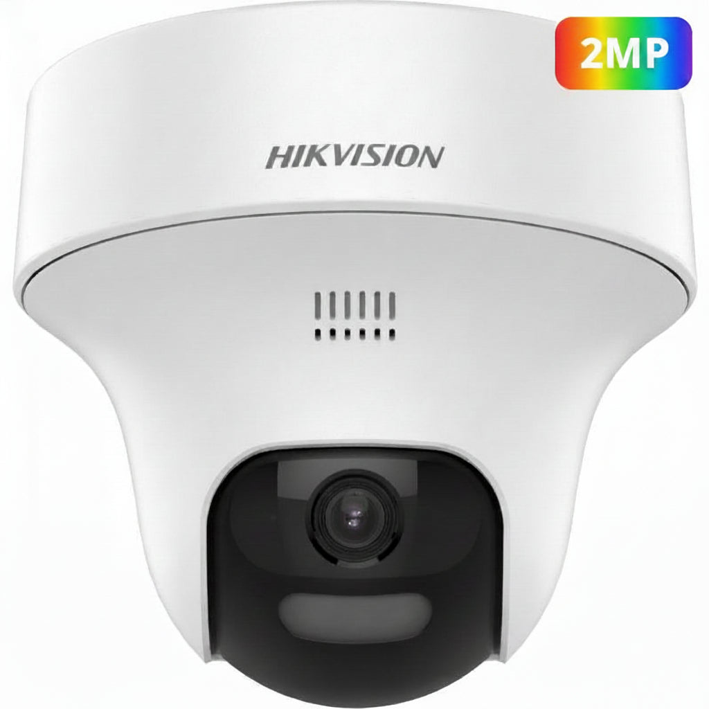 Hikvision 2 MP Two-Way Audio Fixed Pan Tilt Hybrid Camera