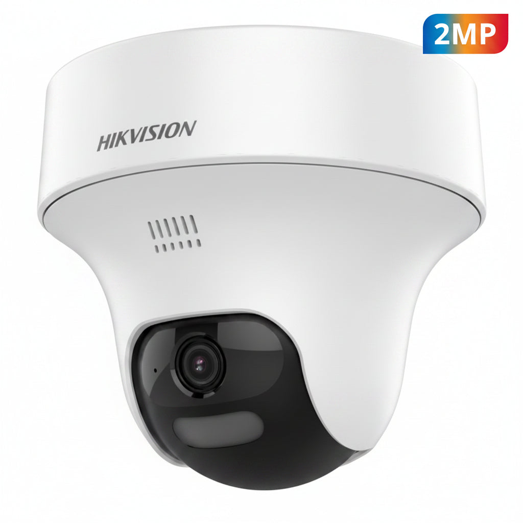 Hikvision 2 MP Two-Way Audio Fixed Pan Tilt Hybrid Camera