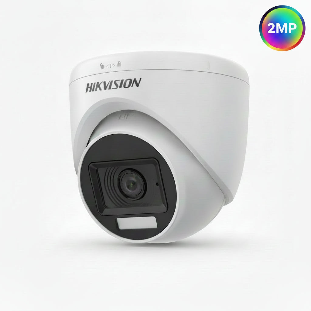 Hikvision  2MP Dual Light Audio Indoor Fixed Turret Camera