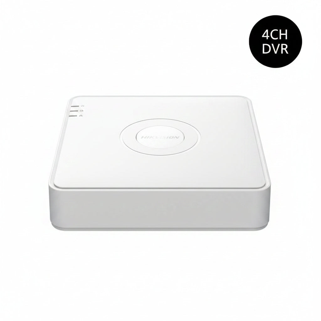 Hikvision 4-channel 1080p Lite Mini 1U H.265 DVR