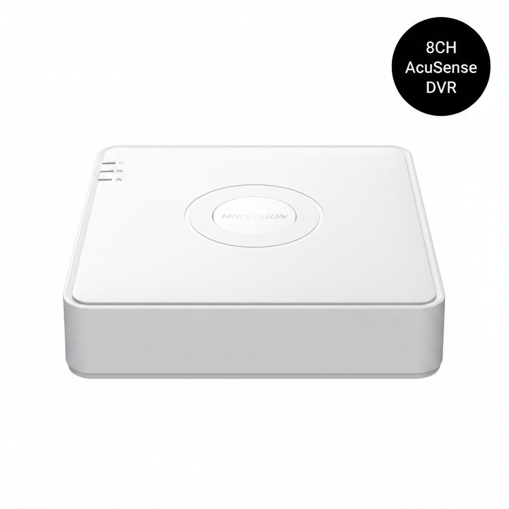 Hikvision 8-channel 1080P Mini 1U H.265 AcuSense DVR