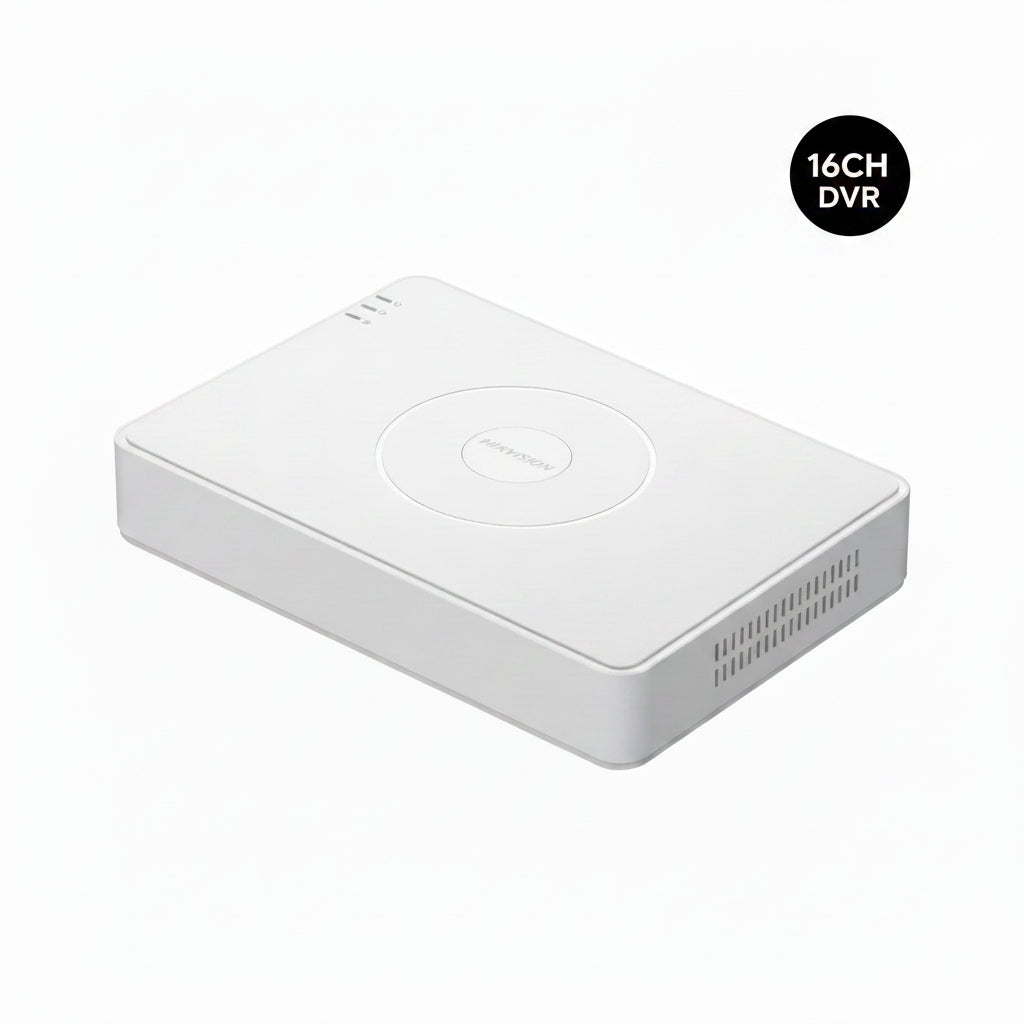 Hikvision 16-channel 1080p Lite Mini 1U H.265 DVR